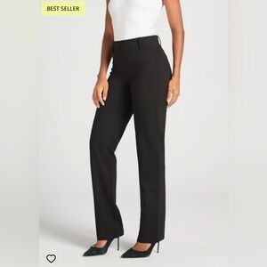 Betabrand Straight Leg Yoga Pants/Dress Pants (Size XS)